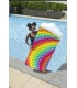 COLCHONETA FLOTANTE RAINBOW DREAMS BESTWAY