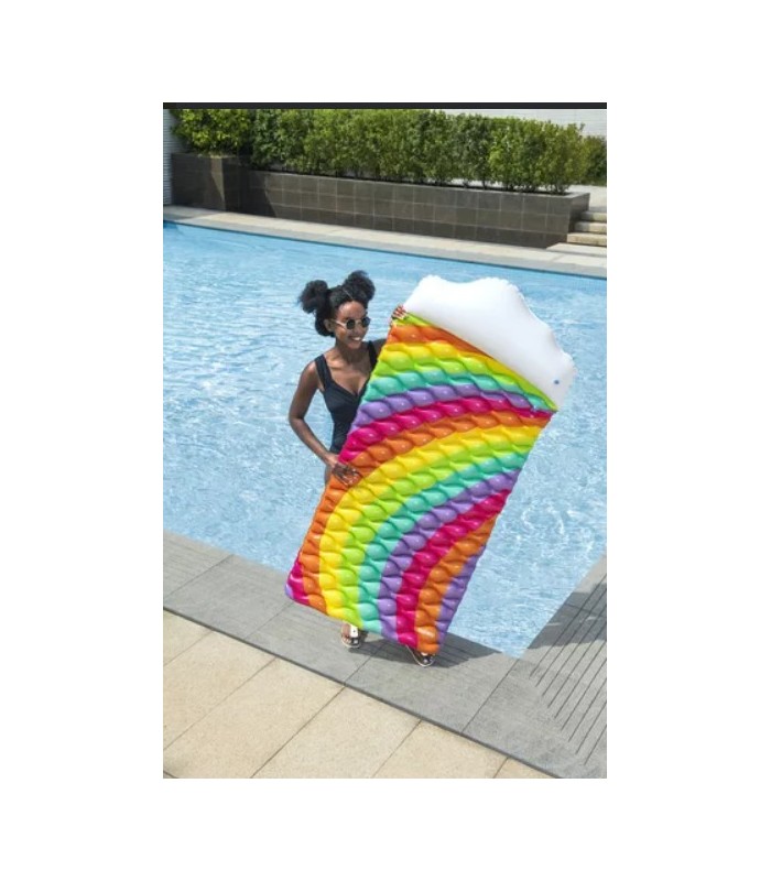 COLCHONETA FLOTANTE RAINBOW DREAMS BESTWAY