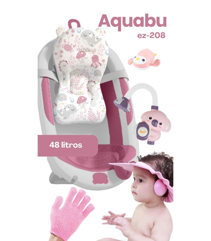Bañera Plegable Aquabu de 48 Litros