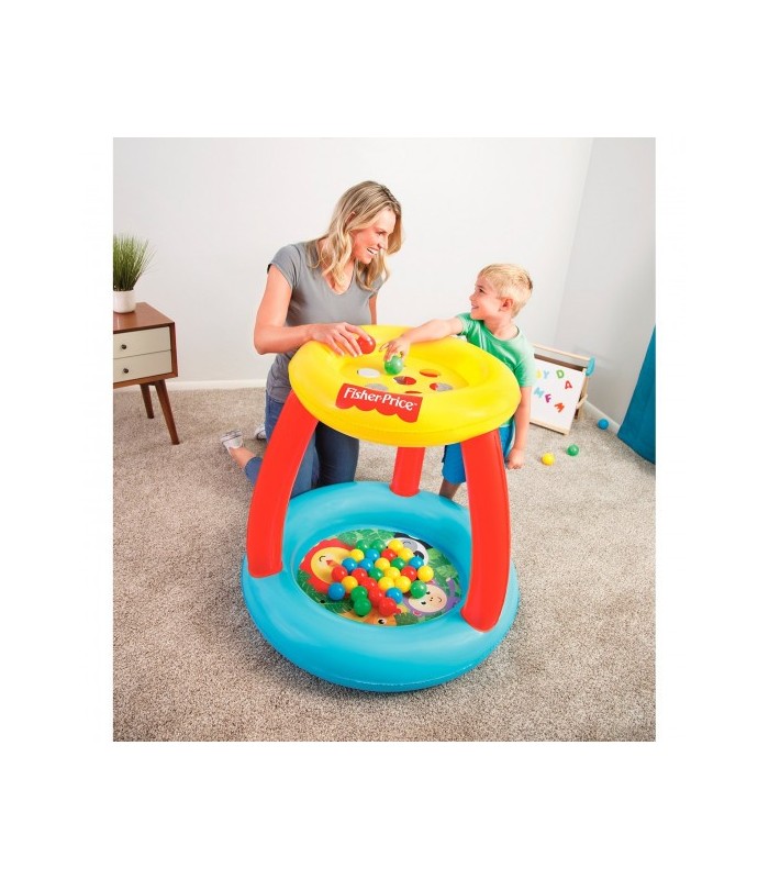 Piscina Centro De Juegos Animalitos Fisher Price - Bestway