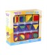 MESA DE ACTIVIDADES Y APRENDIZAJE DE FORMAS Y COLORES