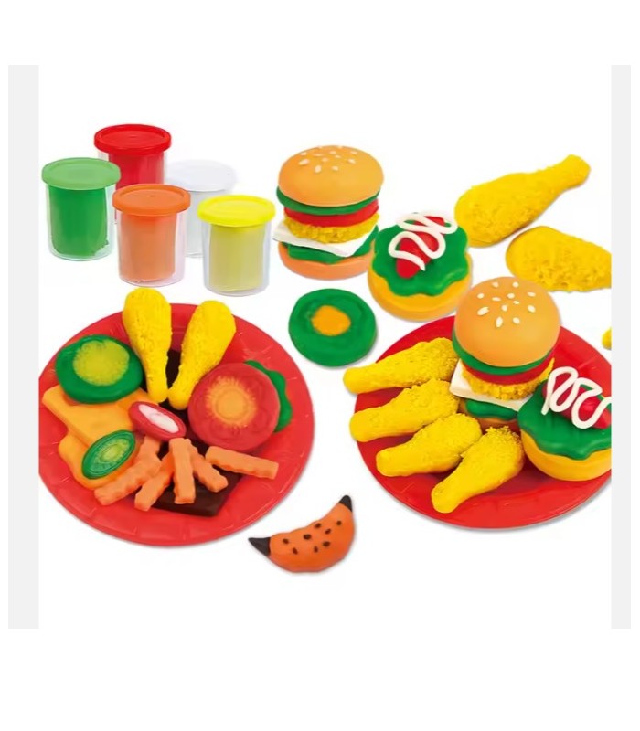 Almuerzo gourmet con plastilina