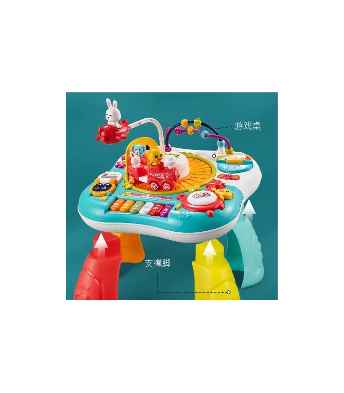 Mesa De Juguetes educativos-[rojo Perla]