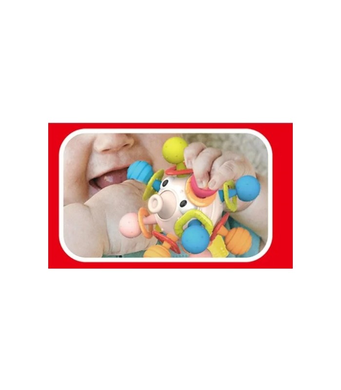 Diversión sensorial para bebés: Pez globo giratorio