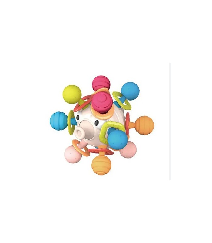 Diversión sensorial para bebés: Pez globo giratorio