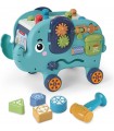 Elefante divertido, educativo e interactivo