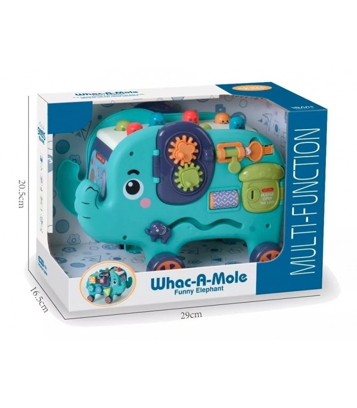 Elefante divertido, educativo e interactivo