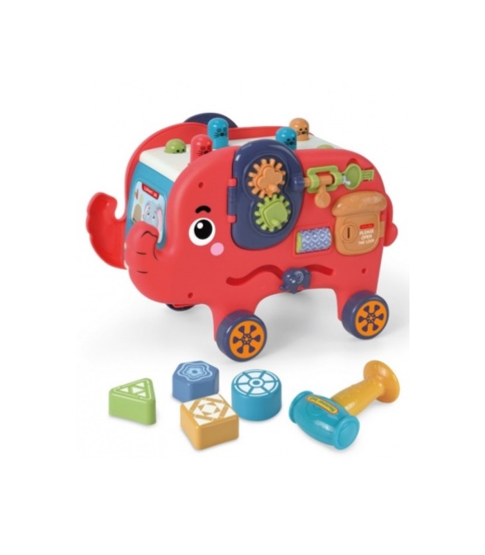 Elefante divertido, educativo e interactivo