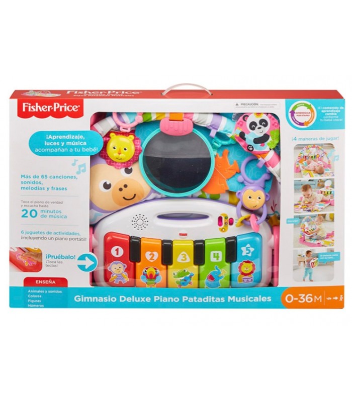 GIMNASIO FISHER-PRICE PATADITAS MUSICALES
