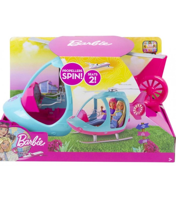 Helicóptero de viaje Barbie
