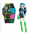 MUÑECA MONSTER HIGH GHOULIA SKULLTIMATES SECRETS SUSTOS NEÓNS TERRORÍFICO