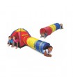 Carpa Casita Con Túnel 2 en 1 - Marca Divertitoys
