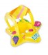 Flotador inflable amarillo con sombrilla