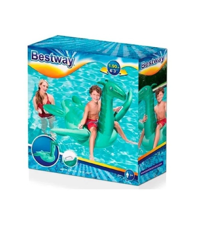 Inflable Pileta Dinosaurio Grande 145x190 Cm Bestway