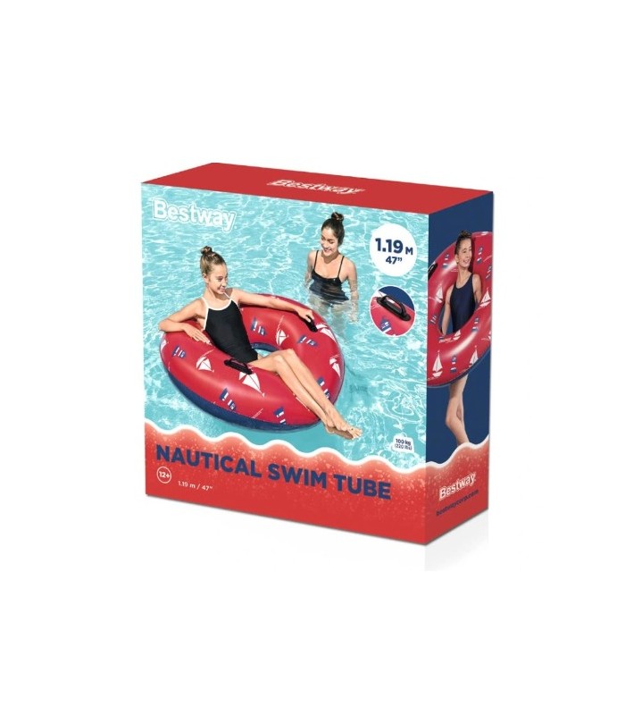 Anillo inflable con asas 119 cm Náutico