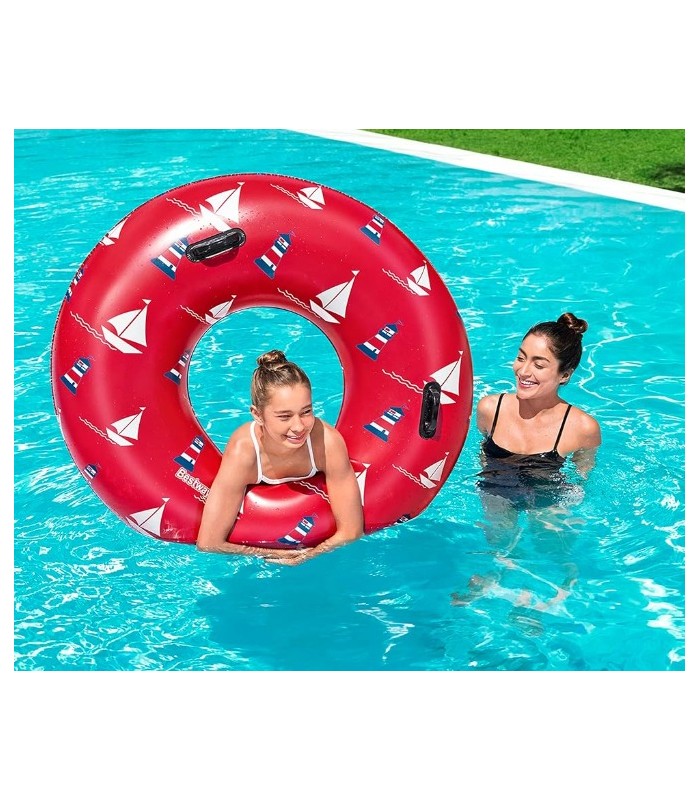 Anillo inflable con asas 119 cm Náutico