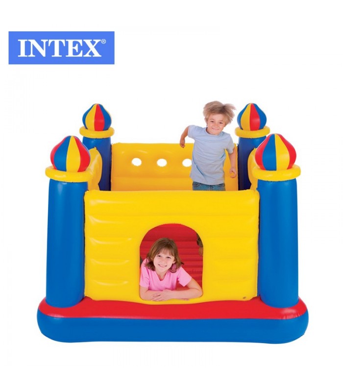 Intex - Saltarín Castillo Corral Inflable Para Niños Y Niñas