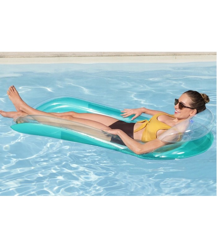COLCHONETA HINCHABLE PARA PISCINA BESTWAY TURQUESA