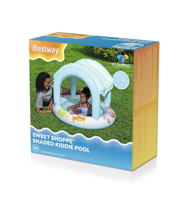 Piscina inflable para jardín con cubierta Bestway