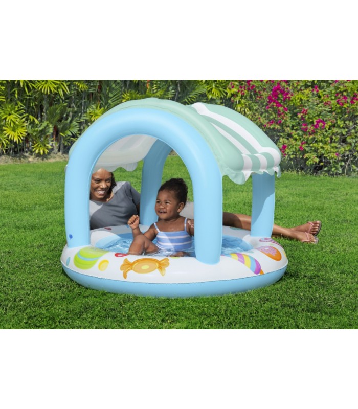 Piscina inflable para jardín con cubierta Bestway