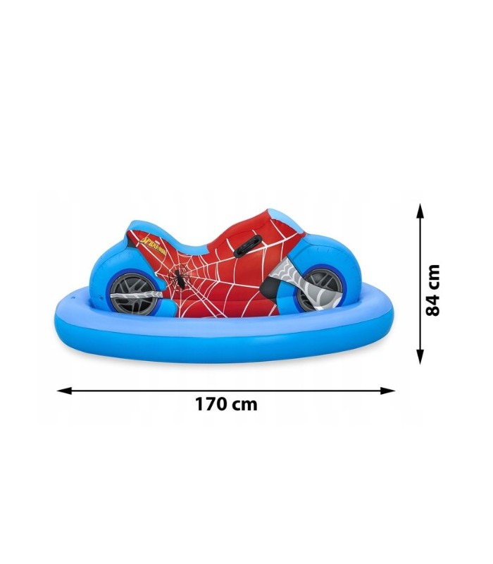Moto inflable de Spider-Man Bestway