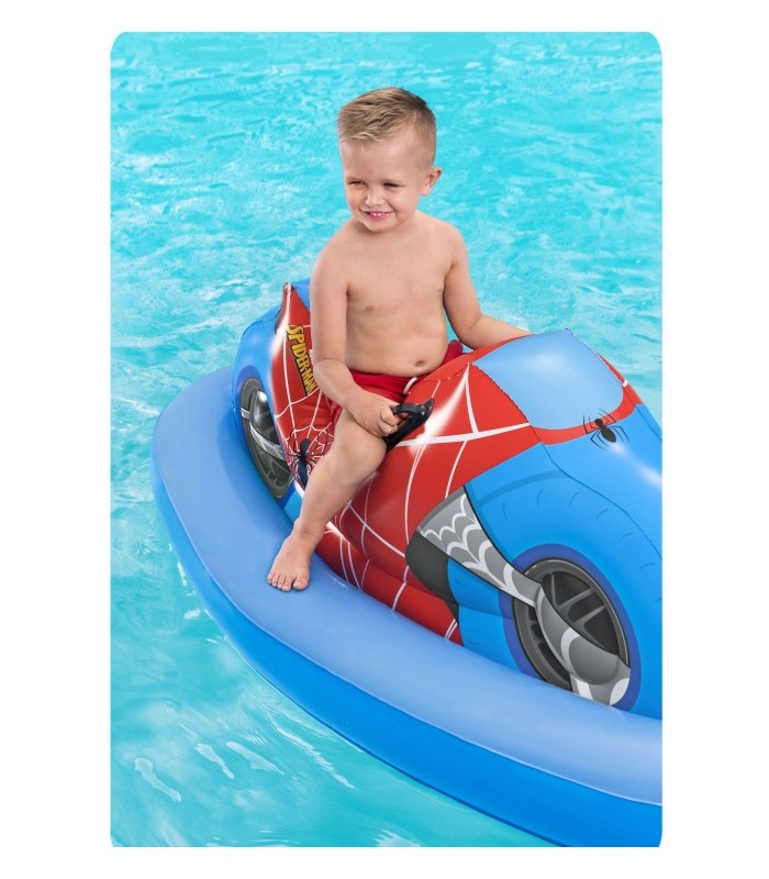 Moto inflable de Spider-Man Bestway