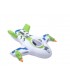 Flotador inflable con forma de nave espacial