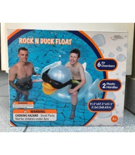 Flotador Rock N Duck Para Piscina Bestway