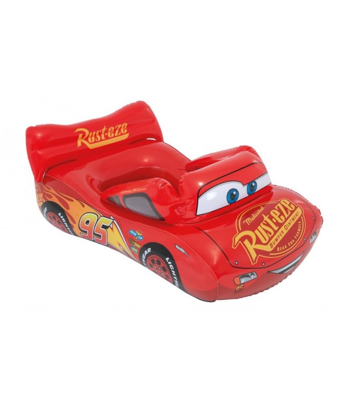 Flotador Modelo Cars de Color Rojo para Piscina