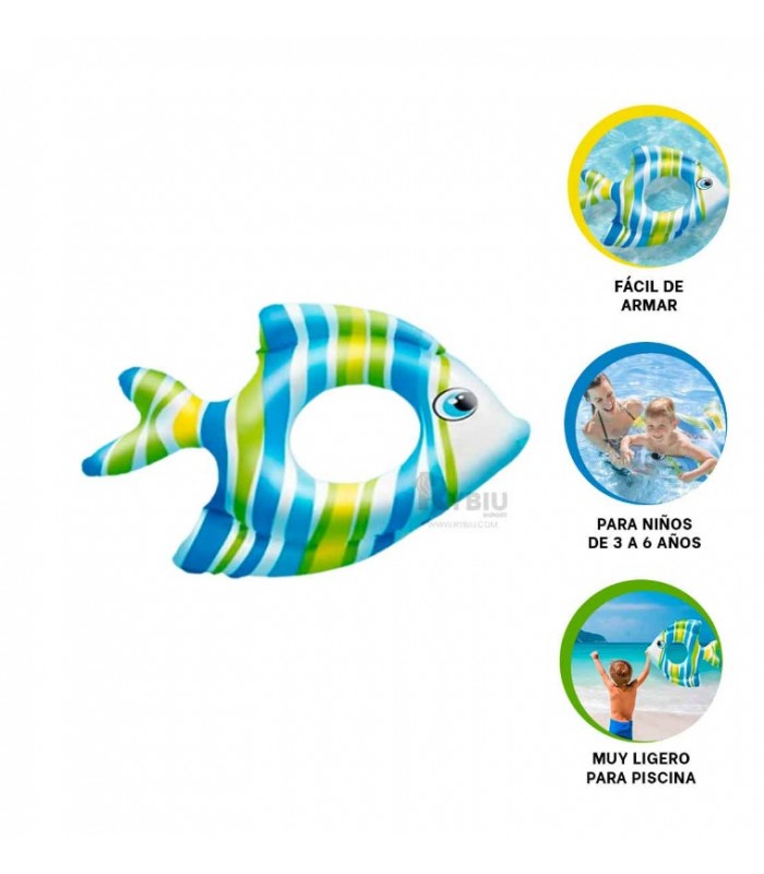 Inflable Versatil para Niños en Color Celeste
