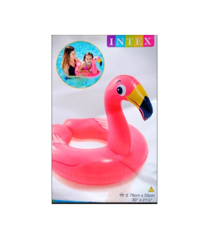 Anillo Flotador Animal Flamenco