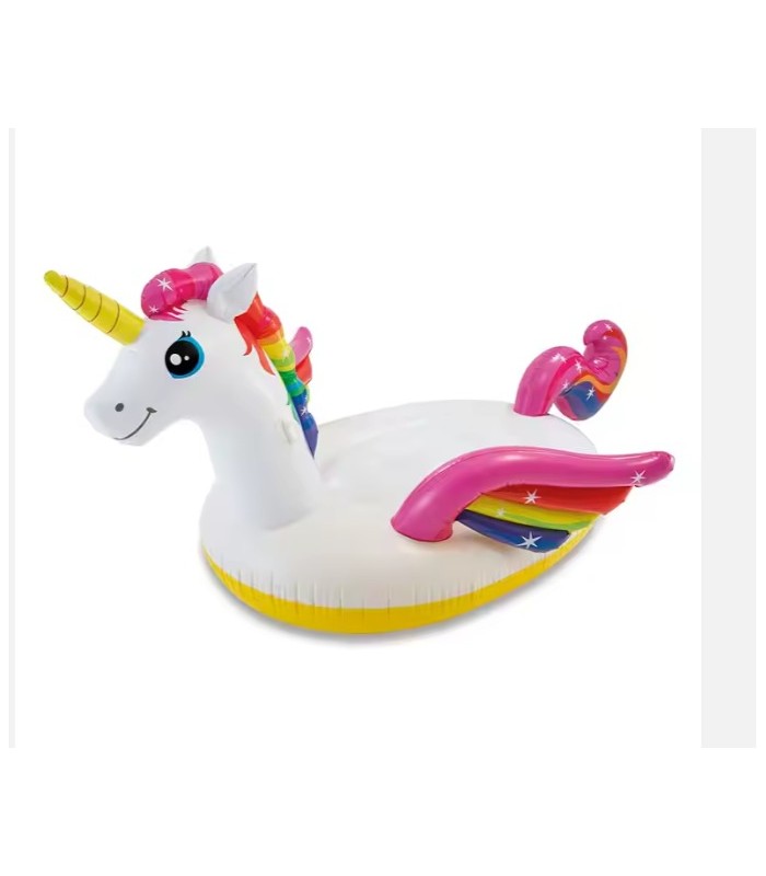 Flotador inflable de unicornio gigante Intex