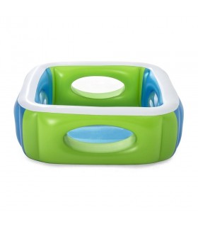 Piscina inflable CUADRADA  con ventanas 168x56 CM - BESTWAY