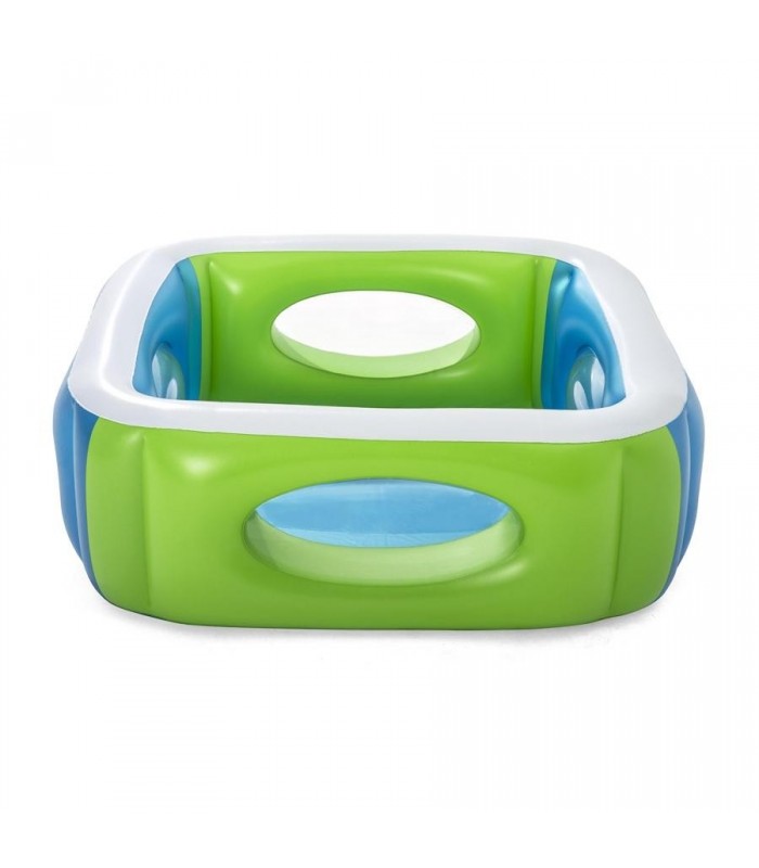 Piscina inflable CUADRADA  con ventanas 168x56 CM - BESTWAY