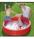 Pileta Inflable Redonda Tres Anillos ROJO