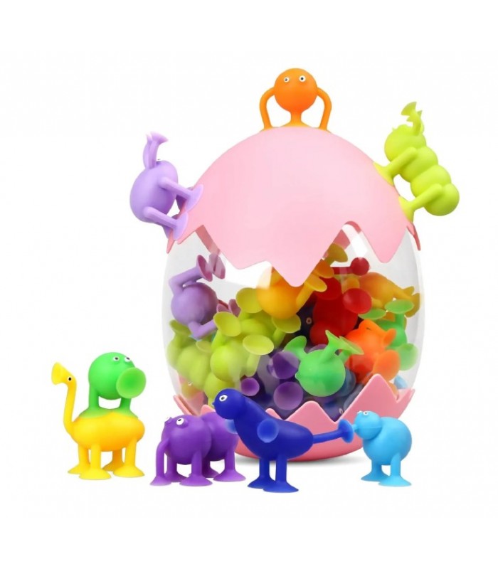 Juguete Huevo Animales de silicona