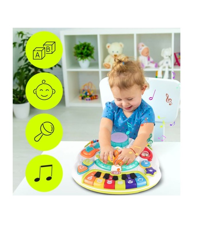 Mesa de aprendizaje multifuncional.