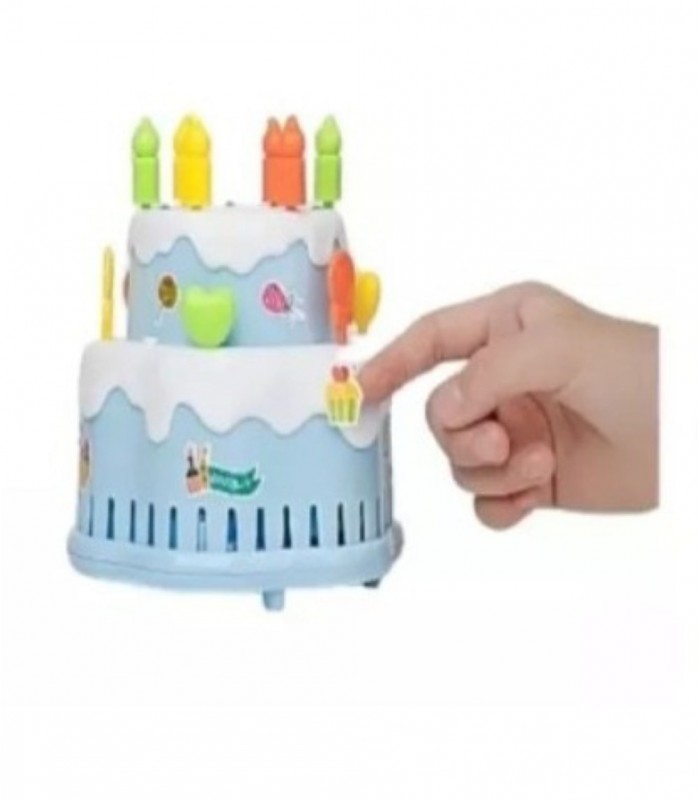 Juguete Torta de Burbujas Automática Happy birthday