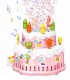 Juguete Torta de Burbujas Automática Happy birthday