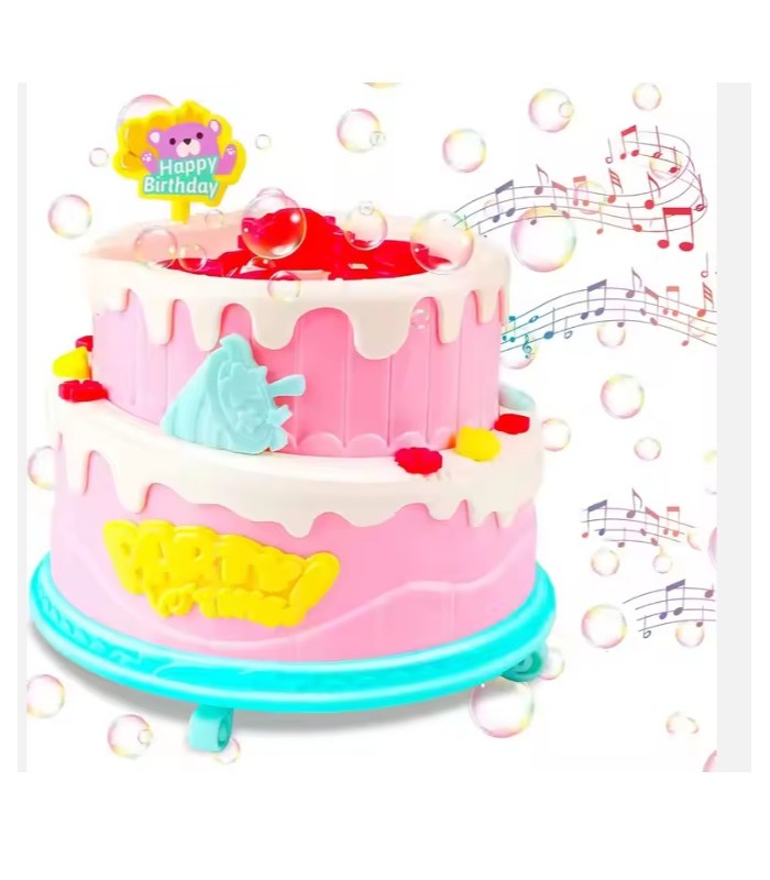 Máquina de burbujas torta