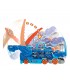 PISTA HOT WHEELS HNG50 JUGUETE SUPER REMOLQUE T-REX