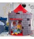 Carpa Castillo Casita Armable para Niños y Niñas Rojo