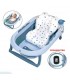 Bañera Plegable Ballenita Con Termómetro CELESTE