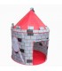 Carpa Castillo Casita Armable para Niños y Niñas Rojo