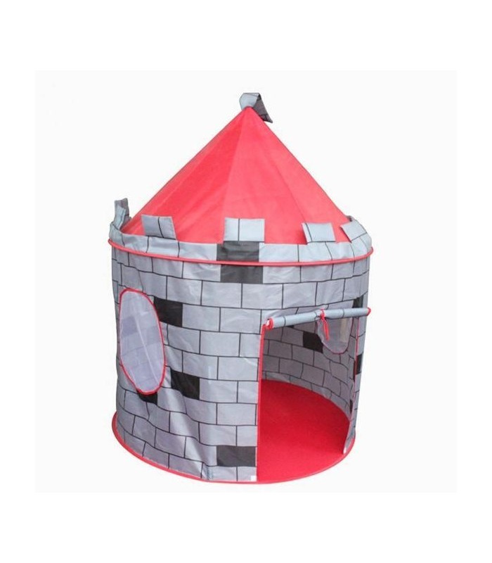 Carpa Castillo Casita Armable para Niños y Niñas Rojo