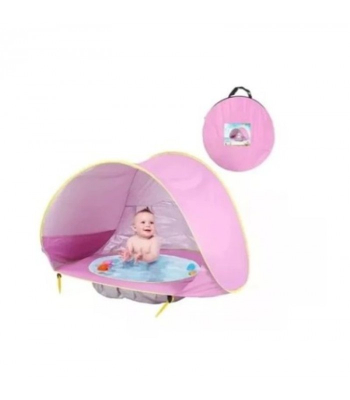 CARPA PARA BEBES CON PISCINA - ROSA