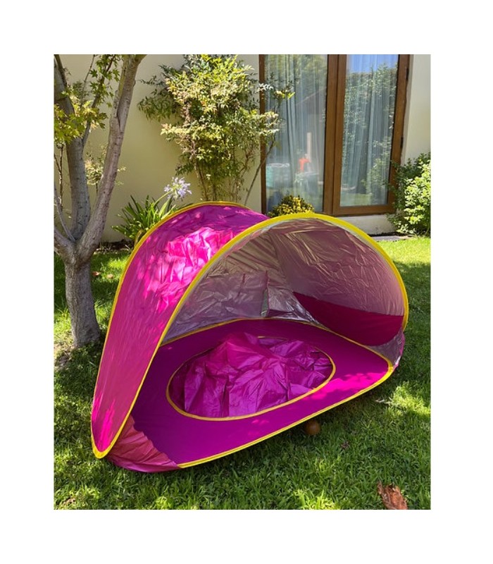 CARPA PARA BEBES CON PISCINA - FUCSIA