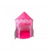 Divertitoys - Carpa Castillo Cohete Rosado Armable para Niñas