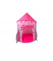 Divertitoys - Carpa Castillo Cohete Rosado Armable para Niñas