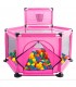 Corral Bebes Infantil Juego - ROSADO